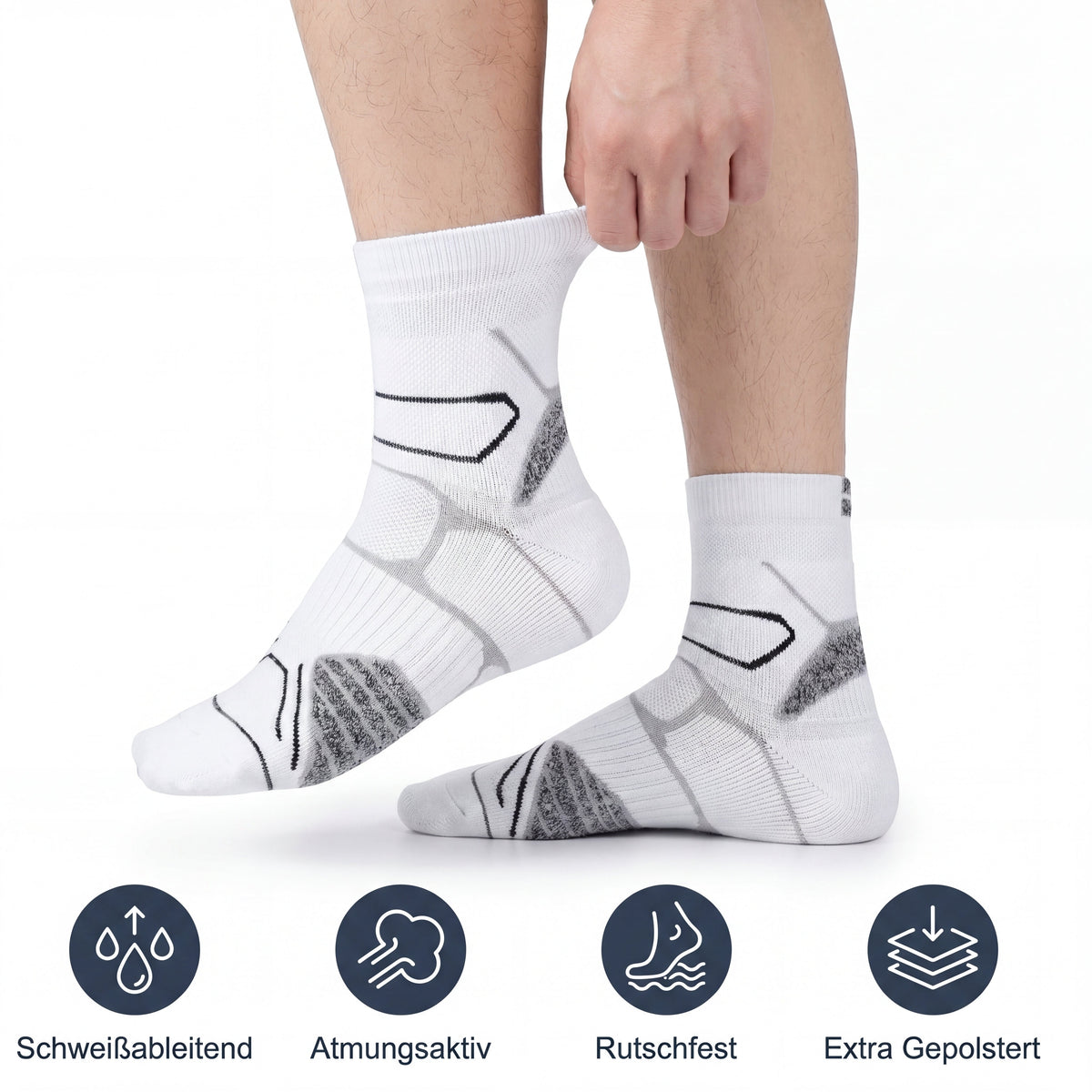 SALVOX Funktions-Arbeitssocken BASE™ Mid One Size