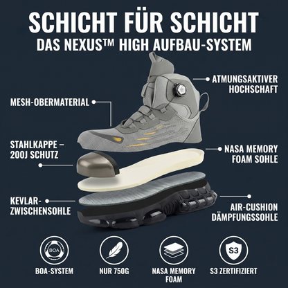 SALVOX S3 Sicherheitsstiefel NEXUS™ HIGH